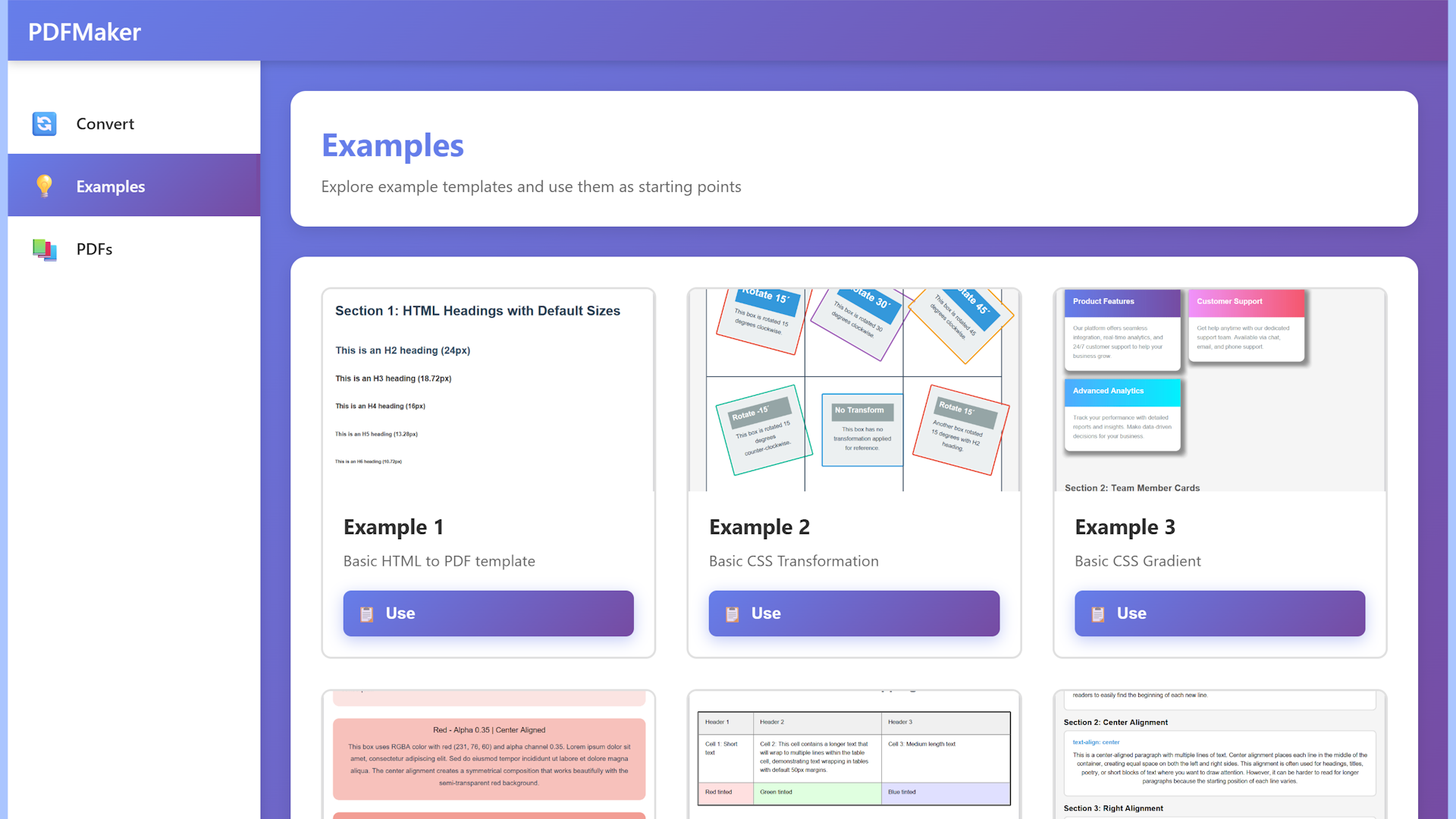 PDFMaker App on Tablet